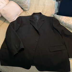 Men’s Sports Coat Black 58Long